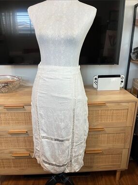 Free people white skirt